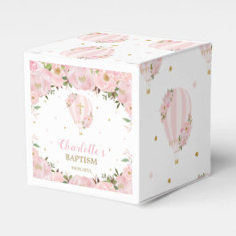 Luftballong  Rosa Blommigt Photo Tack Presentaskar