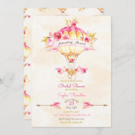 Luftballong Rosa Guld Gult Pilar Ro Inbjudningar