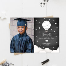Luftballong Star Studenten fotomeddelande