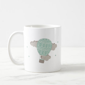 Luftballong Texturerade Kaffekoppar
