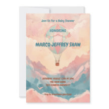 Luftballong Vattenfärgsbabyskor