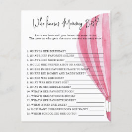 Luftballong - Vem vet mamma bäst