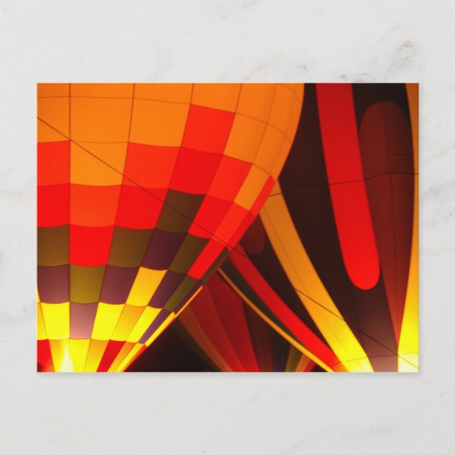 luftballong vykort (Framsida)