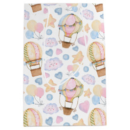 Luftballong Whimsique Watercolor Mönster