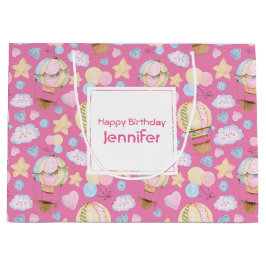 Luftballong Whimsique Watercolor Mönster