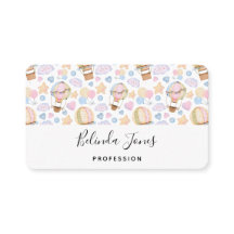 Luftballong Whimsique Watercolor Mönster