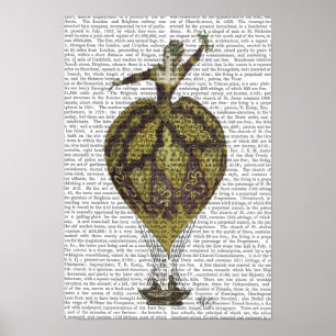 Luftballong Woman Poster