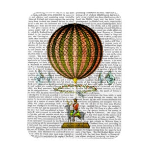 Luftballong Zephire 2 Magnet