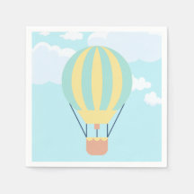 Luftballongen för grönt och Gult i Himlar