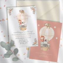 Luftballongen Giraffe Sloth Zebra