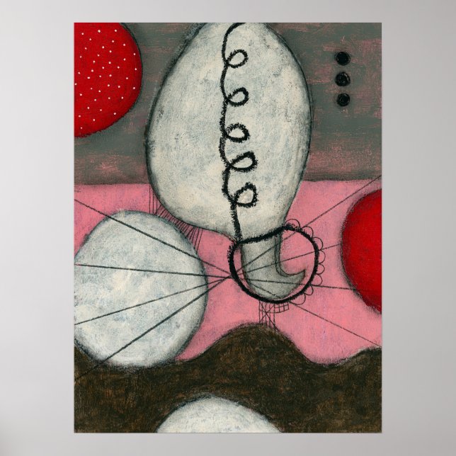 Luftballongen Poster väggkonst (Framsidan)