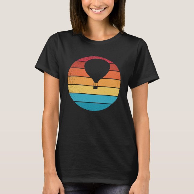 Luftballongen Retro vintage T Shirt (Framsida)