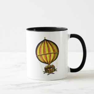 Luftballongens Gult och rött Mugg