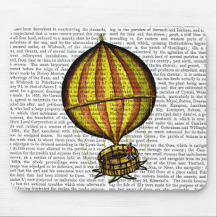 Luftballongens Gult och rött Musmatta