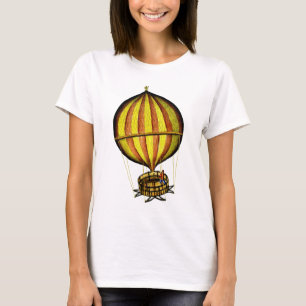 Luftballongens Gult och rött T Shirt