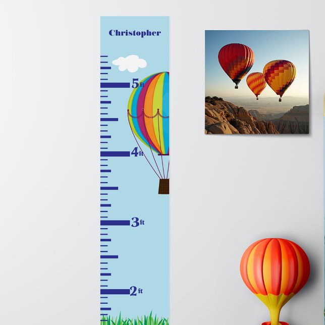 Luftballongens tillväxtdiagram poster (Skapare uppladdad)