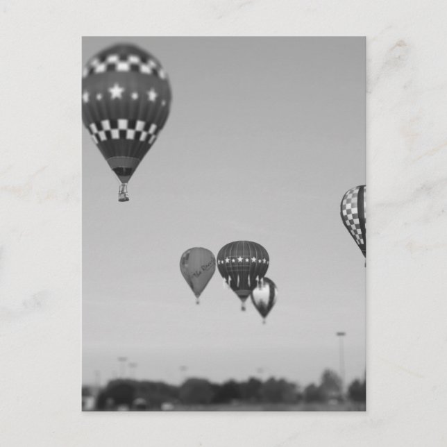 luftballonger, Balloon Fest, Olathe, Kansas 3 Vykort (Framsida)