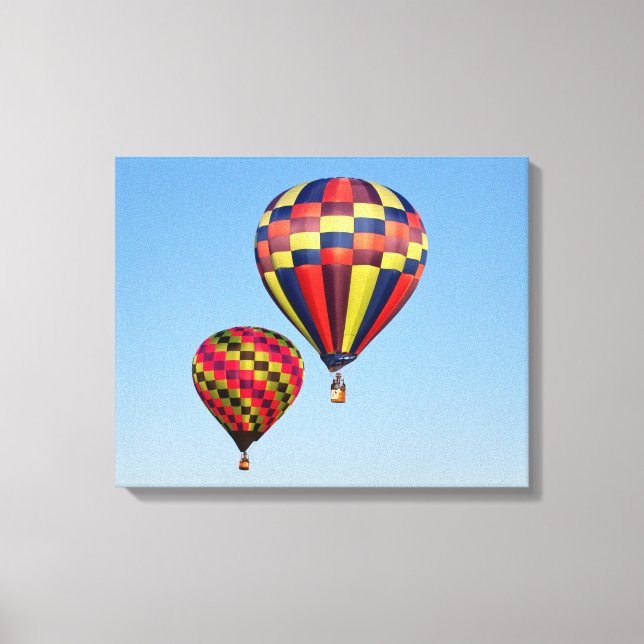 Luftballonger Canvastryck (Framsida)