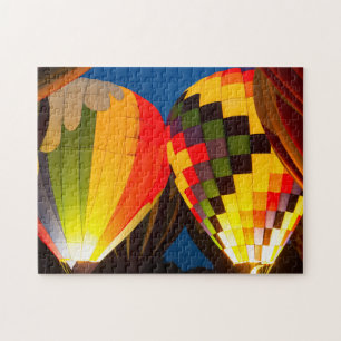 Luftballonger glöd pussel