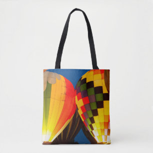 Luftballonger glöd tygkasse