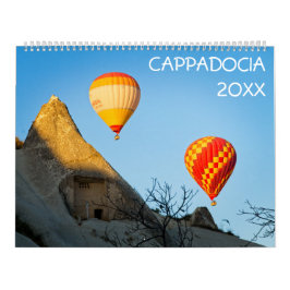 Luftballonger i Cappadocias väggkalender Kalender