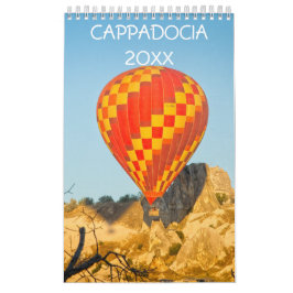 Luftballonger i Cappadocias väggkalender Kalender