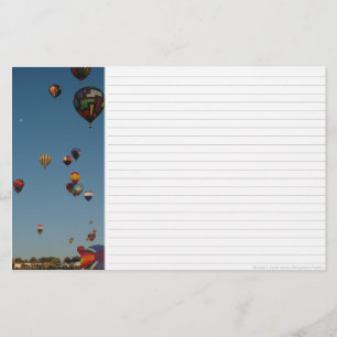 Luftballonger, mall brevpapper