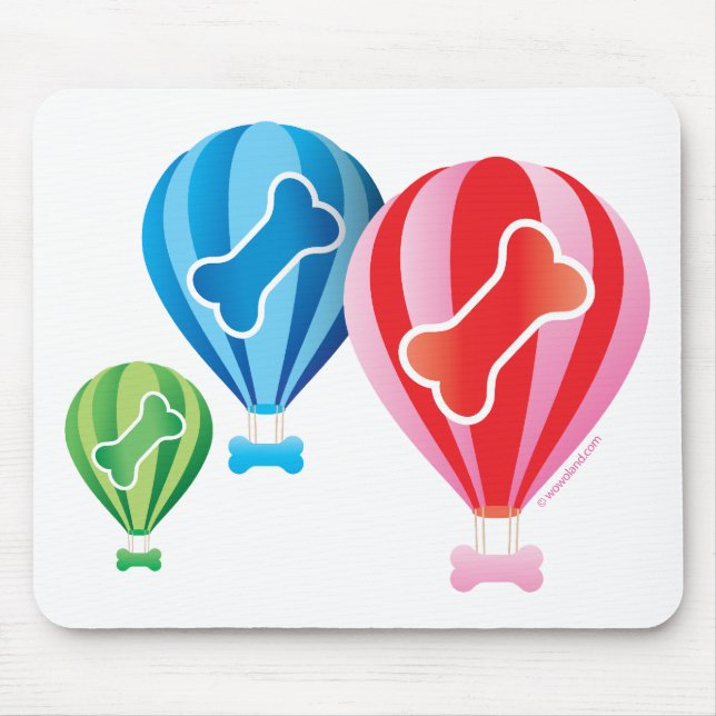 "Luftballonger" Mousepad Musmatta (Framsidan)