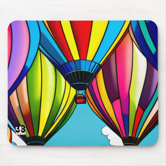 Luftballonger Musmatta (Framsidan)