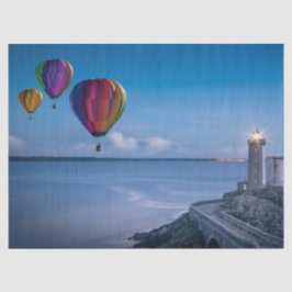 Luftballonger Ocean Lighthouse Decoupage