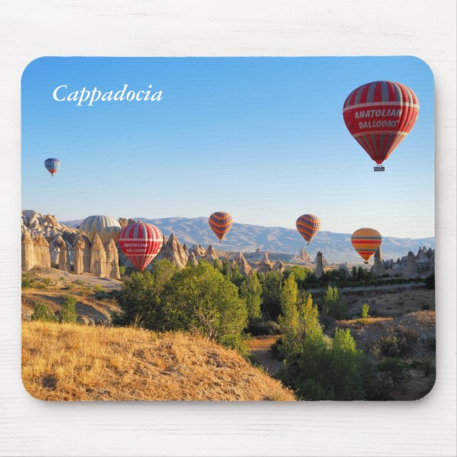Luftballonger över Cappadocia Musmatta (Framsidan)