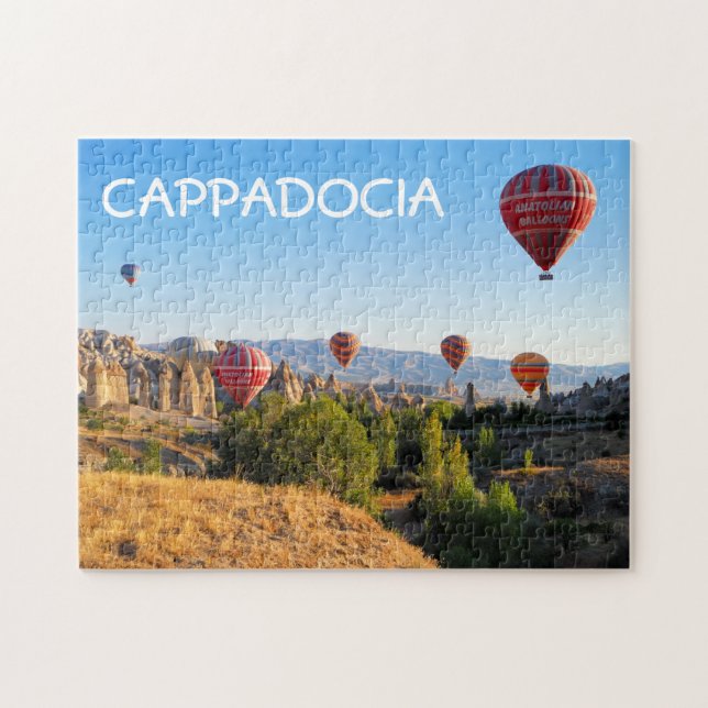 Luftballonger över Cappadocia Pussel (Horisontell)