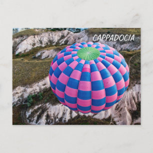 Luftballonger över Cappadocia Vykort