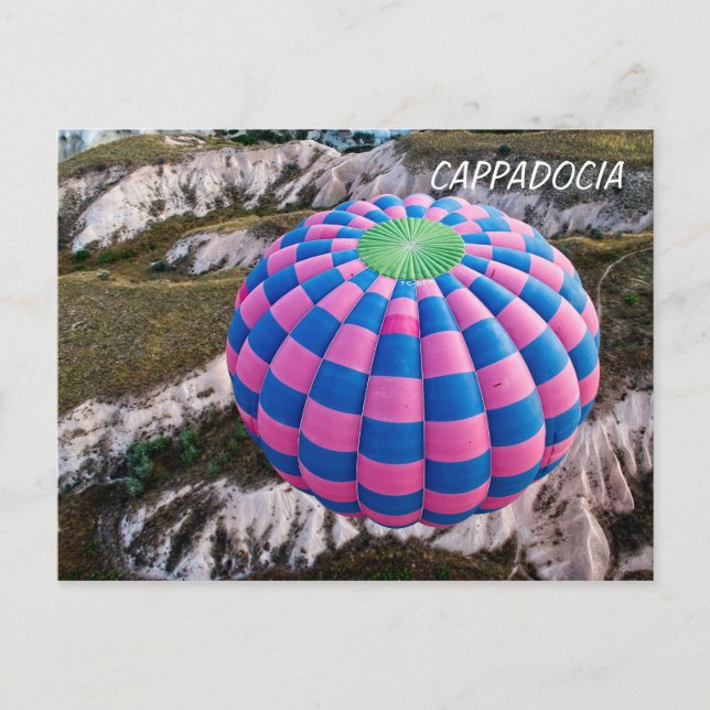 Luftballonger över Cappadocia Vykort (Framsida)