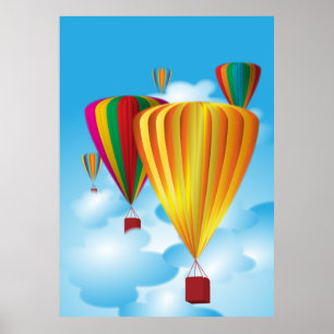 Luftballonger Poster