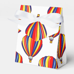 Luftballonger; röd, blå, Gult, ballong Presentaskar