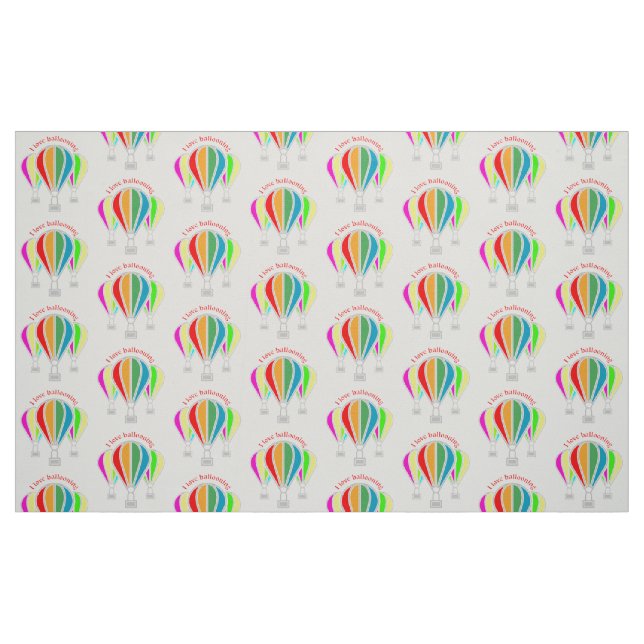 Luftballonger Tyg (Fat Quarter)