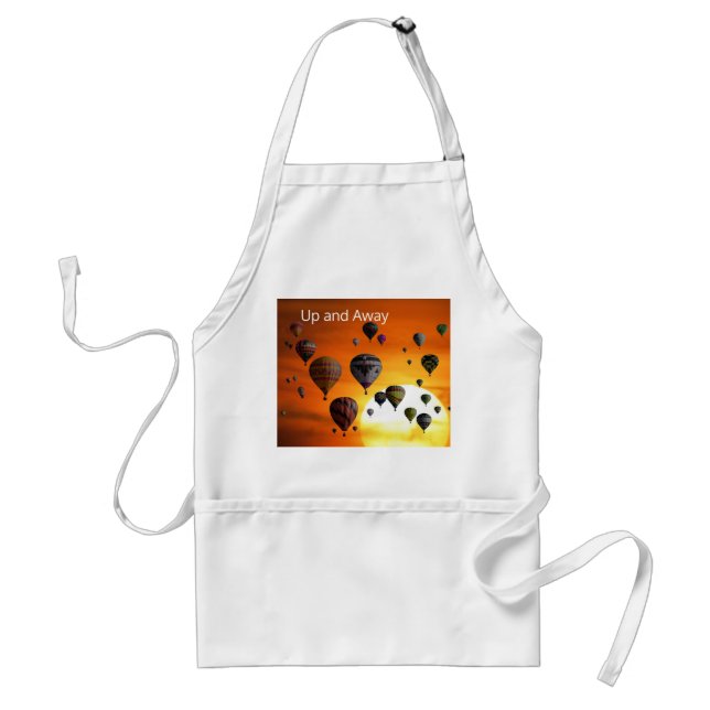 Luftballonger under flygning förkläde (Framsidan)