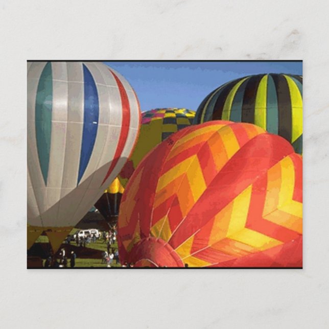 luftballonger vykort (Framsida)
