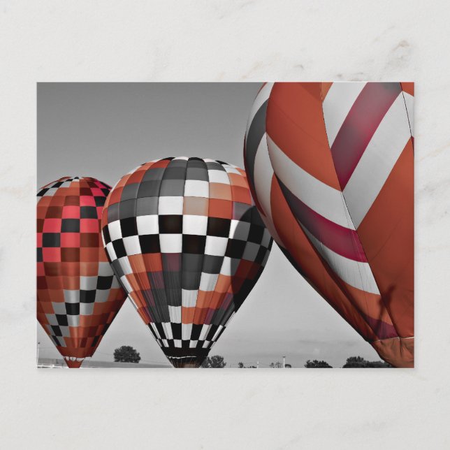luftballonger vykort (Framsida)