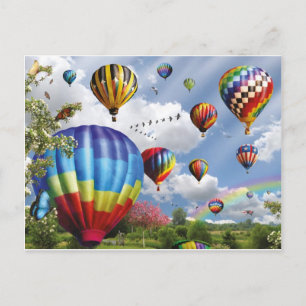 luftballonger vykort