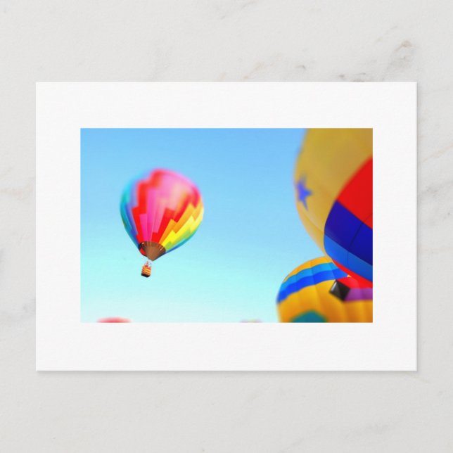 luftballonger vykort (Framsida)