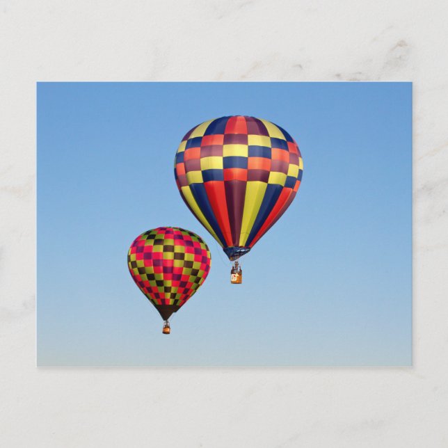 Luftballonger Vykort (Framsida)