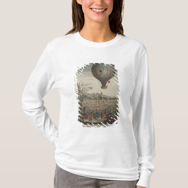 Luftballongexperiment Tee Shirt (Framsida)