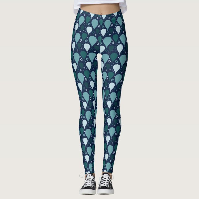 Luftballongmönster Leggings (Framsida)