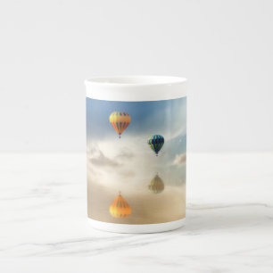 Luftballongvattenreflexion Benporslin Mugg