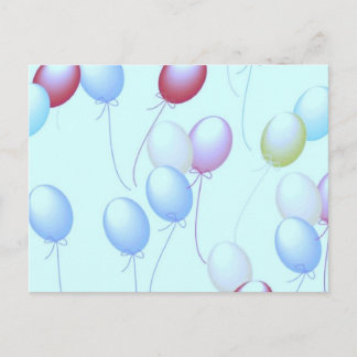 Luftballons Vykort