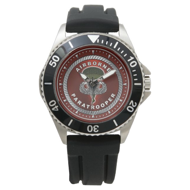 Luftburen Fallskärmsjägare Armbandsur (Framsida)