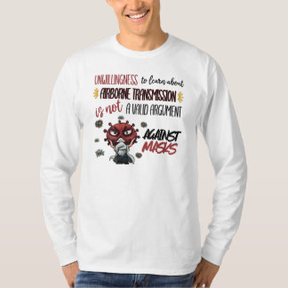 Luftburen infektionskontroll t shirt