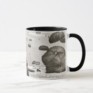 Luftburen mugg för vintage